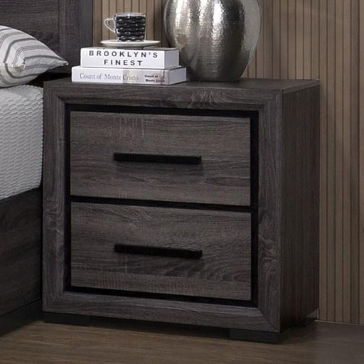 Conwy Gray Night Stand - R&R Furniture Gallery (Fountain Valley, CA)