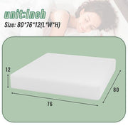 Coreopsis 12" E.King Memory Foam Wave Comfort - R&R Furniture Gallery (Fountain Valley, CA)