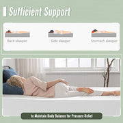 Coreopsis 8" Memory Foam Wave Comfort - R&R Furniture Gallery (Fountain Valley, CA)