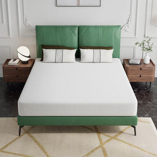 Forsythia 8" E.King Green Tea Gel Memory Foam - R&R Furniture Gallery (Fountain Valley, CA)