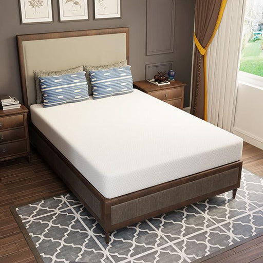 Forsythia 8" Full Green Tea Gel Memory Foam - R&R Furniture Gallery (Fountain Valley, CA)