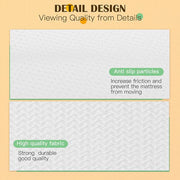 Forsythia 8" Full Green Tea Gel Memory Foam - R&R Furniture Gallery (Fountain Valley, CA)