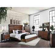 Fulton Dark Oak/Dark Walnut Chest - R&R Furniture Gallery (Fountain Valley, CA)