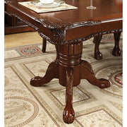 GEORGETOWN Antique Cherry Dining Table w/ Double Pedestals - R&R Furniture Gallery (Fountain Valley, CA)