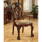 GEORGETOWN Antique Cherry Dining Table w/ Double Pedestals - R&R Furniture Gallery (Fountain Valley, CA)