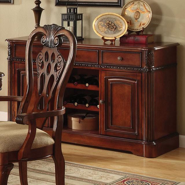GEORGETOWN Antique Cherry Dining Table w/ Double Pedestals - R&R Furniture Gallery (Fountain Valley, CA)