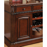 GEORGETOWN Antique Cherry Dining Table w/ Double Pedestals - R&R Furniture Gallery (Fountain Valley, CA)