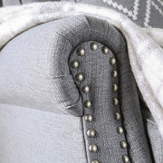 Giovanni Gray Love Seat - R&R Furniture Gallery (Fountain Valley, CA)