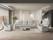 Giraldus Manual Recliner Loveseat w/ Console - R&R Furniture Gallery (Fountain Valley, CA)