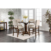 GLENBROOK Brown Cherry Counter Ht. Table - R&R Furniture Gallery (Fountain Valley, CA)