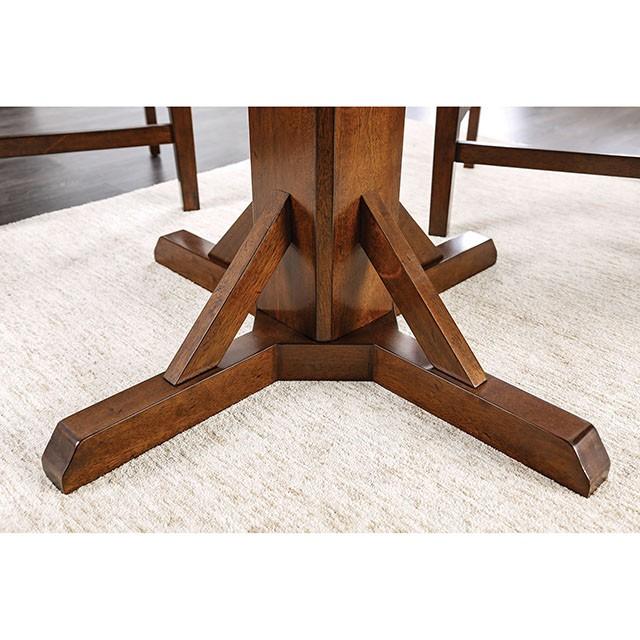 GLENBROOK Brown Cherry Counter Ht. Table - R&R Furniture Gallery (Fountain Valley, CA)