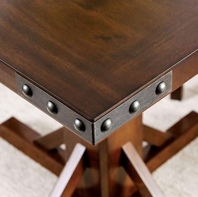 GLENBROOK Brown Cherry Counter Ht. Table - R&R Furniture Gallery (Fountain Valley, CA)