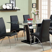 Glenview Black Dining Table - R&R Furniture Gallery (Fountain Valley, CA)