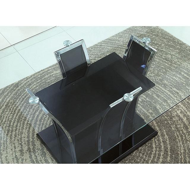 Glenview Black Dining Table - R&R Furniture Gallery (Fountain Valley, CA)