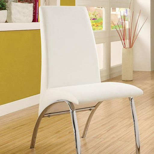 Glenview White Side Chair - R&R Furniture Gallery (Fountain Valley, CA)