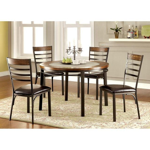 Hailey Round Dining Table - R&R Furniture Gallery (Fountain Valley, CA)
