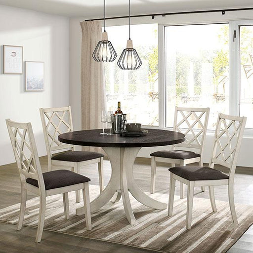 HALEIGH Round Dining Table - R&R Furniture Gallery (Fountain Valley, CA)