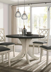 HALEIGH Round Dining Table - R&R Furniture Gallery (Fountain Valley, CA)