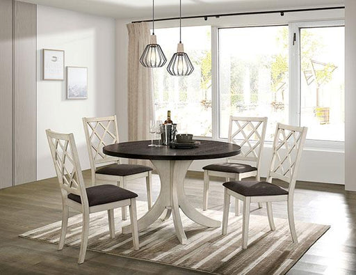 HALEIGH Round Dining Table - R&R Furniture Gallery (Fountain Valley, CA)