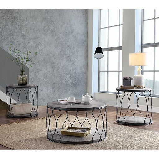 Hawdon Gray End Table - R&R Furniture Gallery (Fountain Valley, CA)