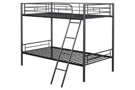 Hector Twin/Twin Metal Bunkbed - R&R Furniture Gallery (Fountain Valley, CA)