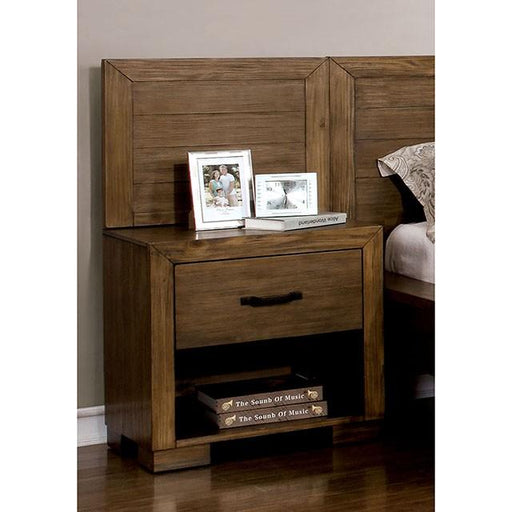 Bairro Night Stand Pier - R&R Furniture Gallery (Fountain Valley, CA)