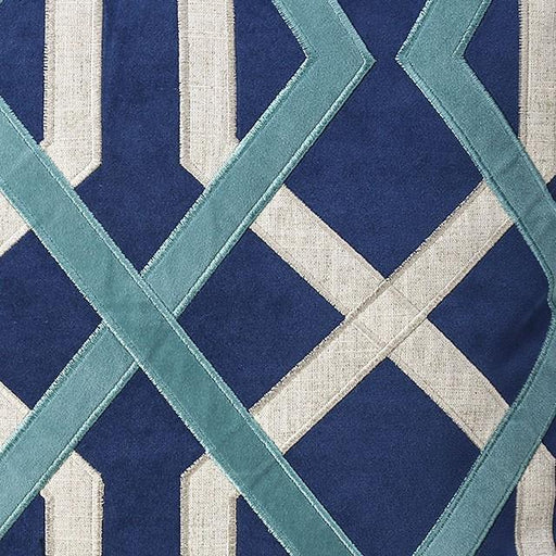 Bea Indigo 20" X 20" Pillow, Indigo (2/CTN) - R&R Furniture Gallery (Fountain Valley, CA)