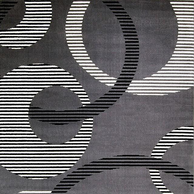 Blitar Brown Black, Brown Cream, & Gray 5' X 7' Area Rug - R&R Furniture Gallery (Fountain Valley, CA)