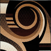 Blitar Brown Black, Brown Cream, & Gray 5' X 7' Area Rug - R&R Furniture Gallery (Fountain Valley, CA)