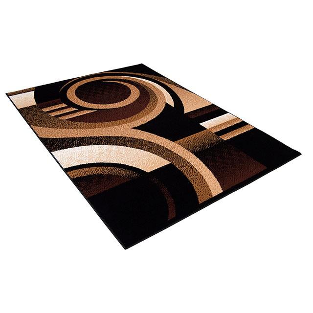 Blitar Brown Black, Brown Cream, & Gray 5' X 7' Area Rug - R&R Furniture Gallery (Fountain Valley, CA)