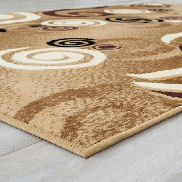 Blitar Brown Black, Brown Cream, & Gray 5' X 7' Area Rug - R&R Furniture Gallery (Fountain Valley, CA)