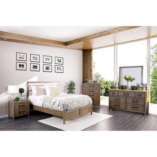 Berenice Mirror Espresso, Beige, & Brown - R&R Furniture Gallery (Fountain Valley, CA)
