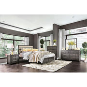 Berenice Dresser White, Gray, & Espresso - R&R Furniture Gallery (Fountain Valley, CA)