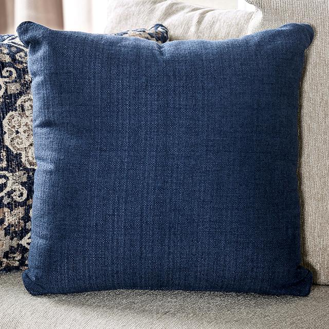 BELSIZE Sofa, Beige/Navy - R&R Furniture Gallery (Fountain Valley, CA)