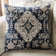BELSIZE Sofa, Beige/Navy - R&R Furniture Gallery (Fountain Valley, CA)