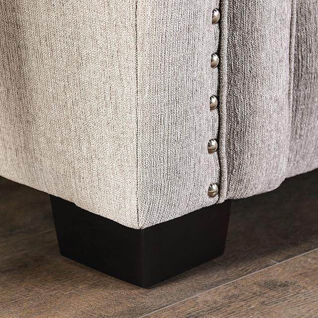 BELSIZE Loveseat Grey, Beige, & Choclate - R&R Furniture Gallery (Fountain Valley, CA)