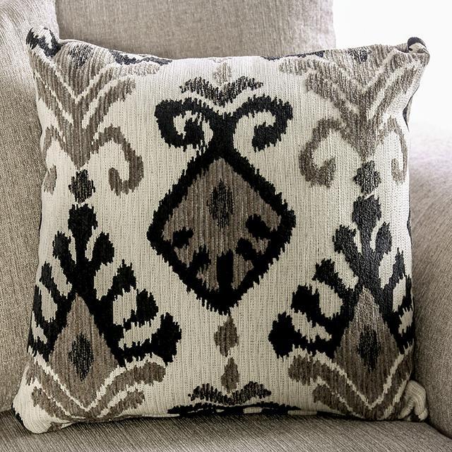 BELSIZE Loveseat Grey, Beige, & Choclate - R&R Furniture Gallery (Fountain Valley, CA)
