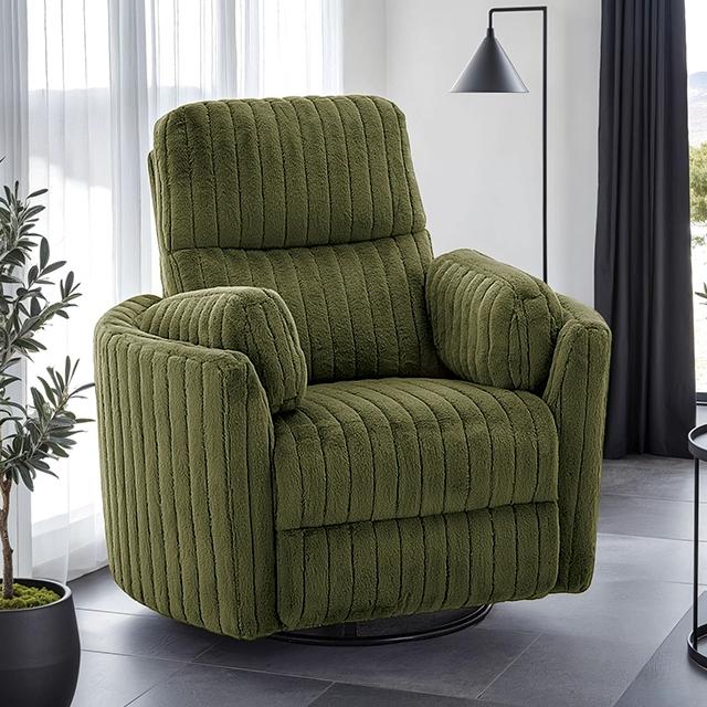 Belper Power Glider Recliner w/ Swivel - R&R Furniture Gallery (Fountain Valley, CA)