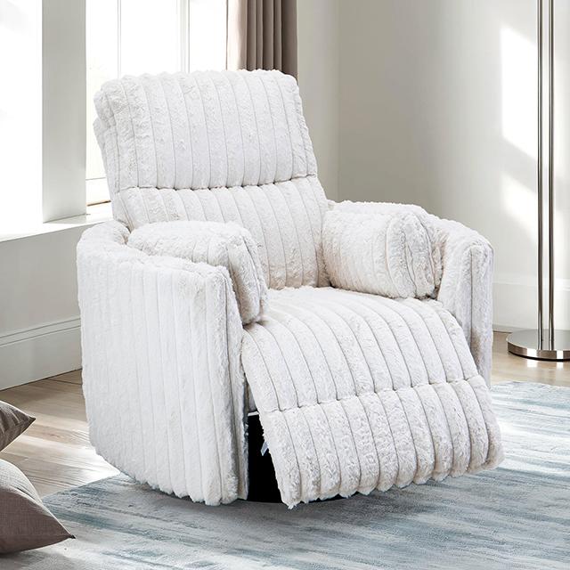 Belper Power Glider Recliner w/ Swivel - R&R Furniture Gallery (Fountain Valley, CA)