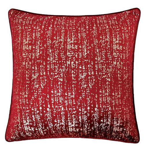 Belle Beige 20" X 20" Pillow, Beige, Multi, Purple, Red - R&R Furniture Gallery (Fountain Valley, CA)
