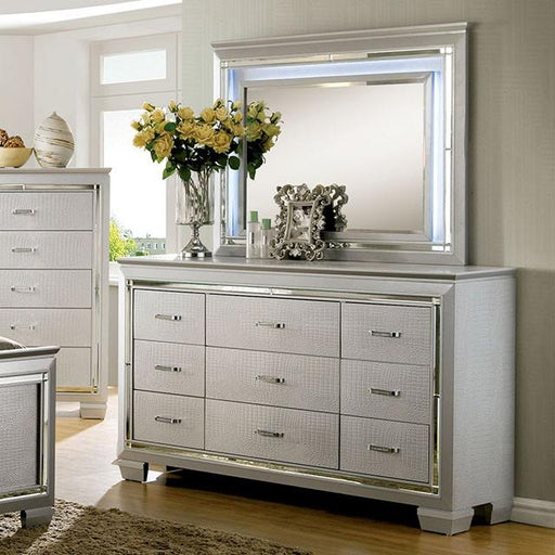 BELLANOVA Silver Mirror - R&R Furniture Gallery (Fountain Valley, CA)