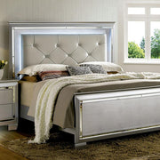 Bellagrand Bed Oak, Silver & Black - R&R Furniture Gallery (Fountain Valley, CA)