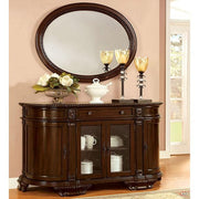 Bellagio Brown Cherry Round Dining Table - R&R Furniture Gallery (Fountain Valley, CA)