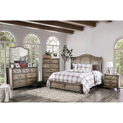 BELGRADE I Rustic Natural Tone Mirror - R&R Furniture Gallery (Fountain Valley, CA)