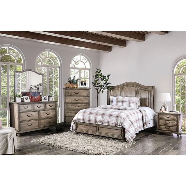 BELGRADE I Rustic Natural Tone Night Stand - R&R Furniture Gallery (Fountain Valley, CA)