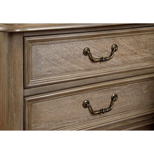 BELGRADE I Rustic Natural Tone Night Stand - R&R Furniture Gallery (Fountain Valley, CA)