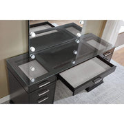 VALENTINA Vanity Set, Gray - R&R Furniture Gallery (Fountain Valley, CA)