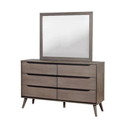 Lennart Gray Rectangular Mirror - R&R Furniture Gallery (Fountain Valley, CA)