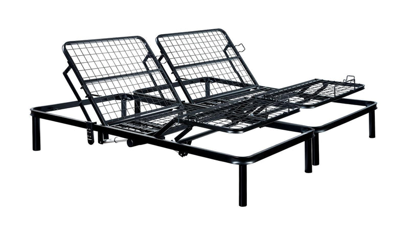 FRAMOS Black Adjustable Bed Frame - E.King - R&R Furniture Gallery (Fountain Valley, CA)