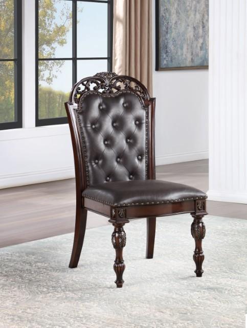 NOUVELLE Side Chair (2/CTN) - R&R Furniture Gallery (Fountain Valley, CA)